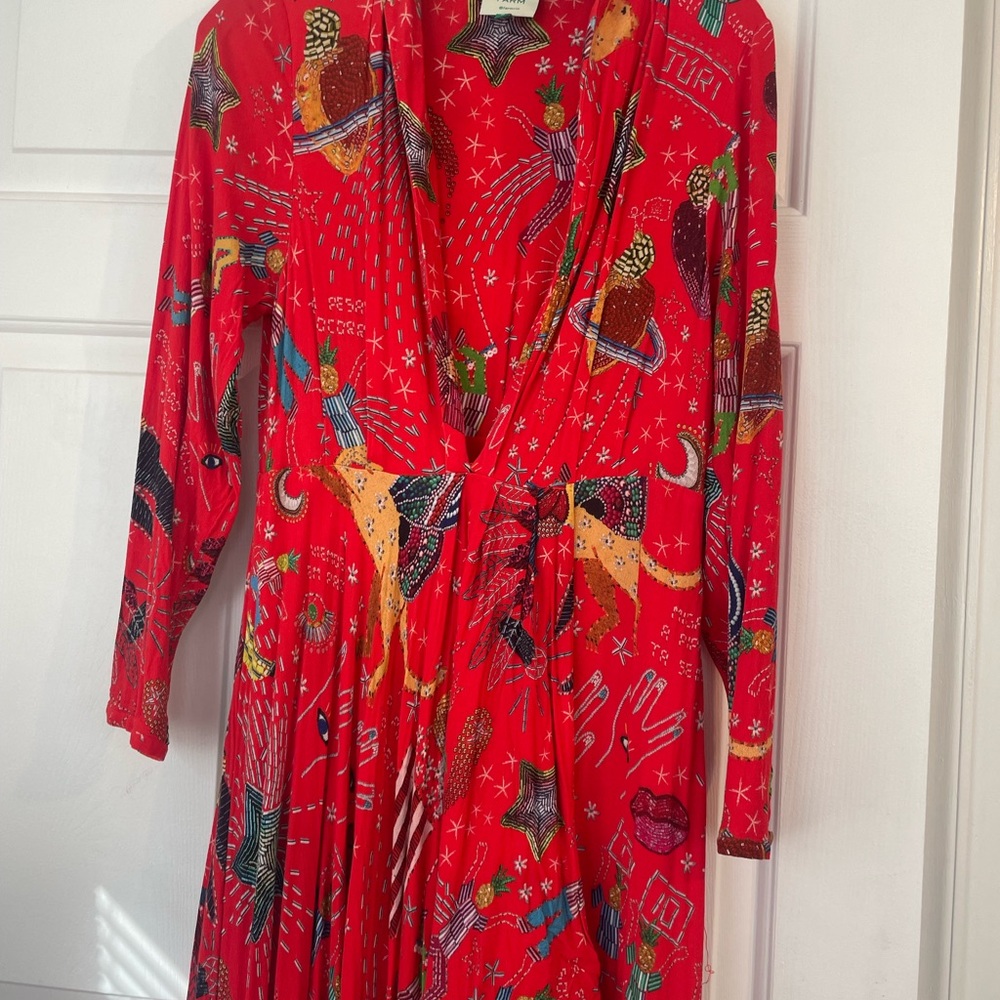 Farm Rio Dress Medium, Like New - Picture 4 of 5